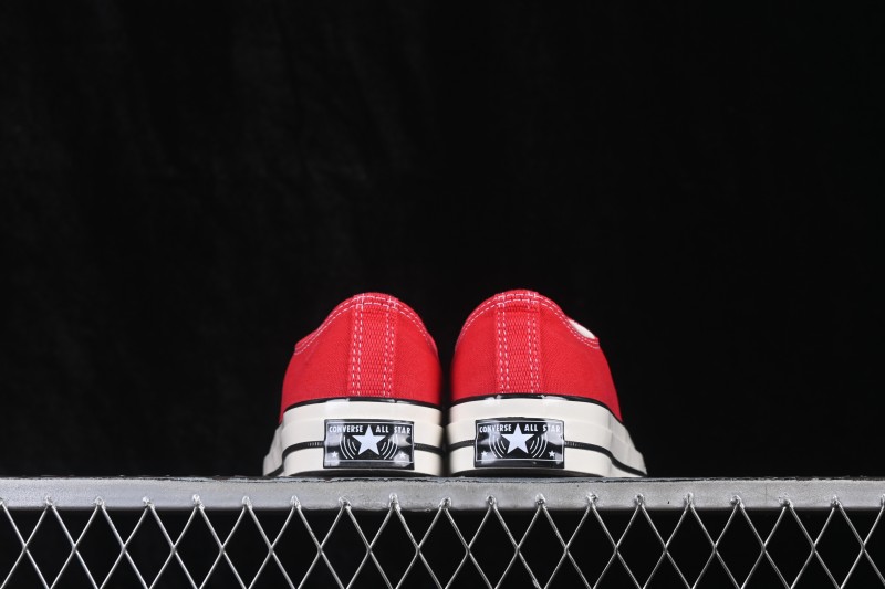 Converse Chuck 70s Low-Top Canvas Sneakers with Classic Star Chevron Design - A24225C