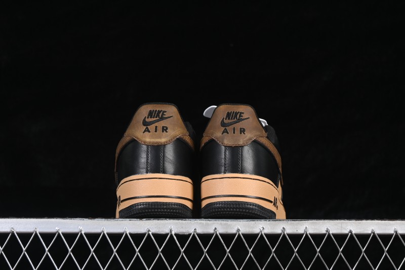 Nike Air Force 1 '07 Low Casual Sneakers with Premium Leather Upper - FB8878-200