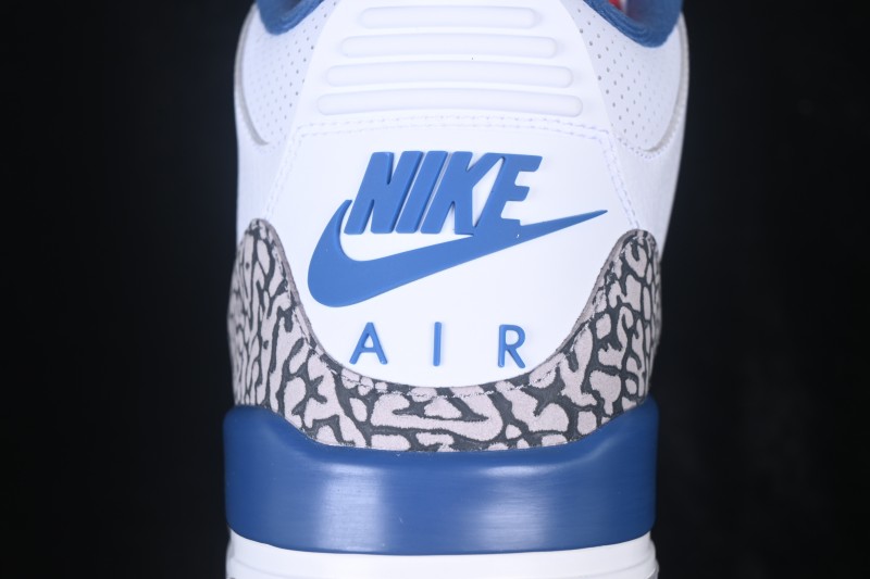 Nike Air Jordan 3 Retro True Blue Men's Basketball Shoes - IF4396-104