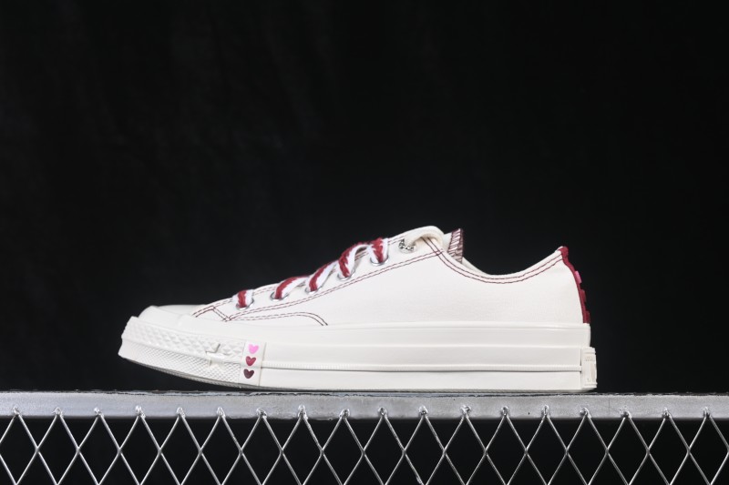 Converse Chuck 70s Valentine's Day Limited Edition Low-Top Canvas Sneakers - A24222C