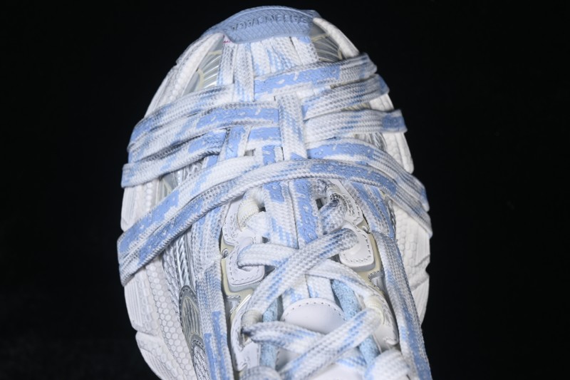 Balenciaga 3XL Extreme Laces Logo Running Shoes - W3XHL9949