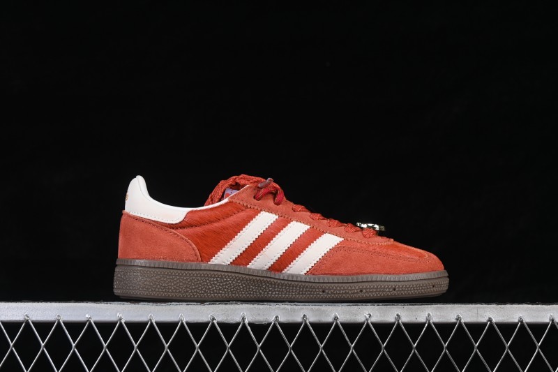 Adidas Handball Spezial Retro Casual Skateboarding Shoes with Classic Three-Stripe Design - KJ6299