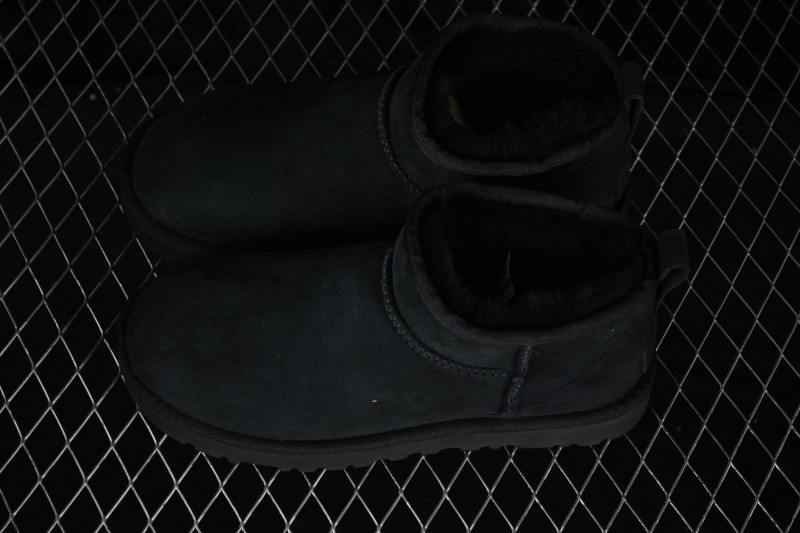UGG Classic Ultra Mini Sheepskin Ankle Boots with Water-Resistant Treatment - 1116109