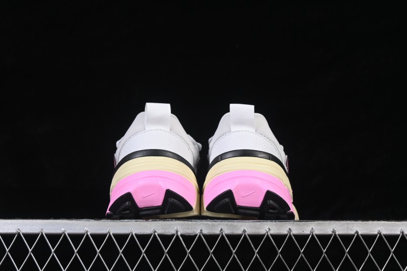Nike V2K Run Retro Low-Top Running Shoes with Cushlon Foam Cushioning - FD0736-114