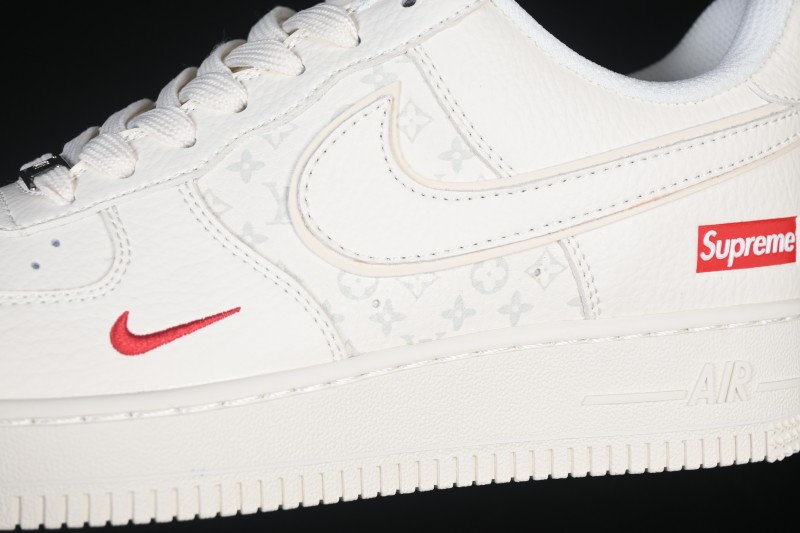 Nike Air Force 1 '07 Low Sneakers White Collaboration Edition - MM3399-815