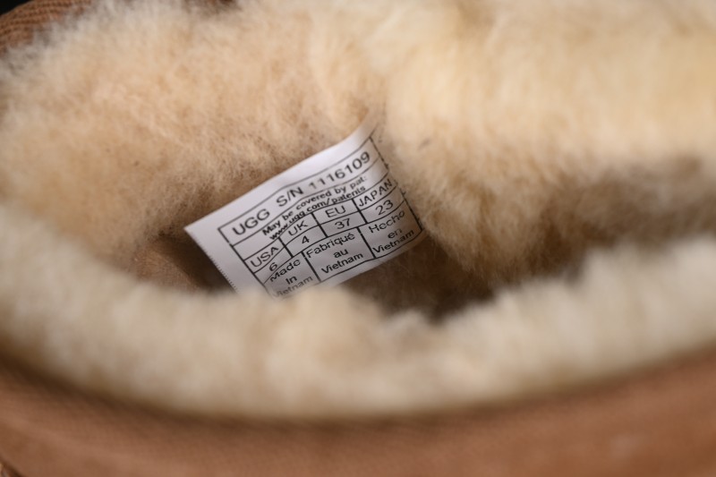 UGG Classic Ultra Mini Sheepskin Wool Ankle Boots with Water-Resistant Coating - 1116109