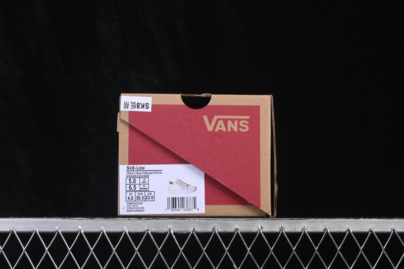 Vans Sk8-Low Retro Casual Low-Top Skateboarding Shoes with Vulcanized Sole - VN000CZU50K