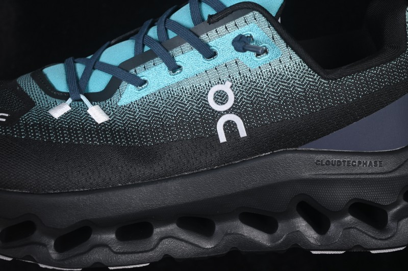 On Cloudtilt Comfortable Slip-Resistant Low-Top Casual Urban Running Shoes Black Light Green