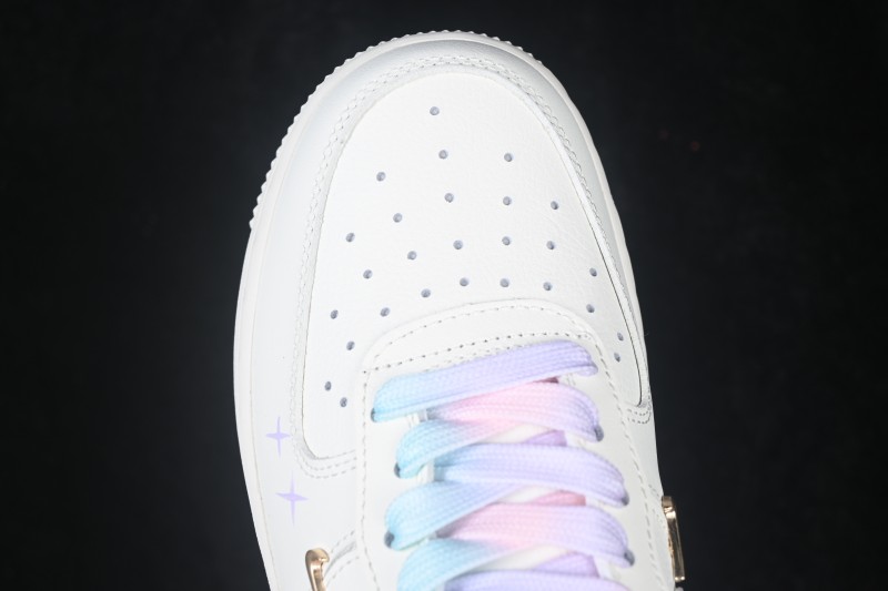 Nike Air Force 1 '07 Low Hand-Painted Starry Sky Casual Skateboarding Shoes - FV3654-511