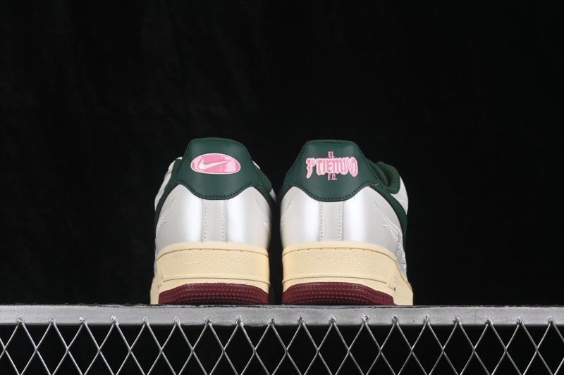 Nike Air Force 1 '07 Low Casual Skateboarding Shoes with Full-Length Air Cushion - IR5896-030