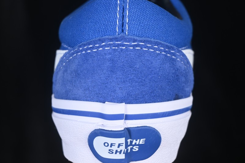 Revenge x Storm Old Skool Lightning Collaboration Low-Top Skate Shoes Blue White