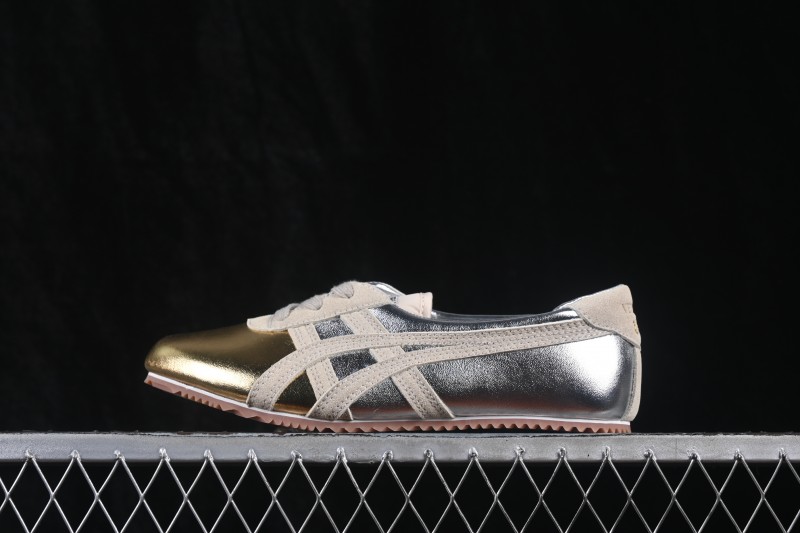 Versace x Onitsuka Tiger Tai-Chi Sakura Lace-Up Flat Low-Top Casual Sneakers - G.C3