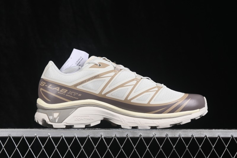 Salomon XT-6 Advanced Trail Running Shoes with Agile Chassis System and Breathable Mesh - 477377-33