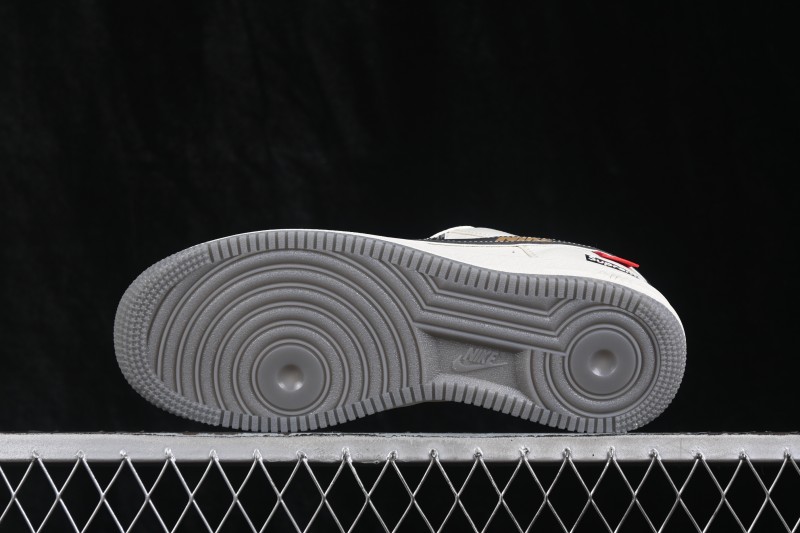 Nike Air Force 1 '07 Low Collab Casual Skateboarding Shoes with Full-Length Air Cushion - MM3399-837