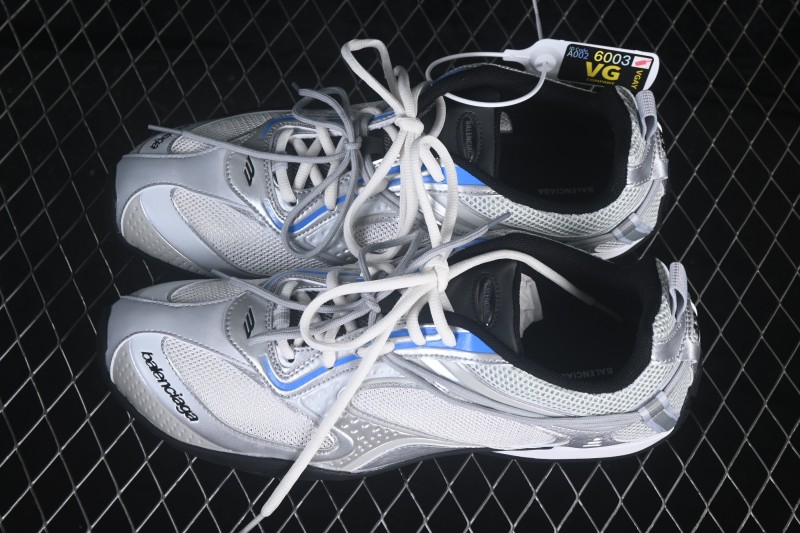 Balenciaga Radar Sneaker Round-Toe Lace-Up Casual Lifestyle Shoes - WSTGL9114