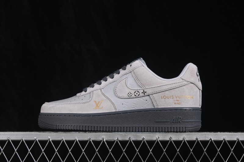 Nike Air Force 1 '07 Low Basketball Shoes with Full-Length Air Cushion - KD1688-010