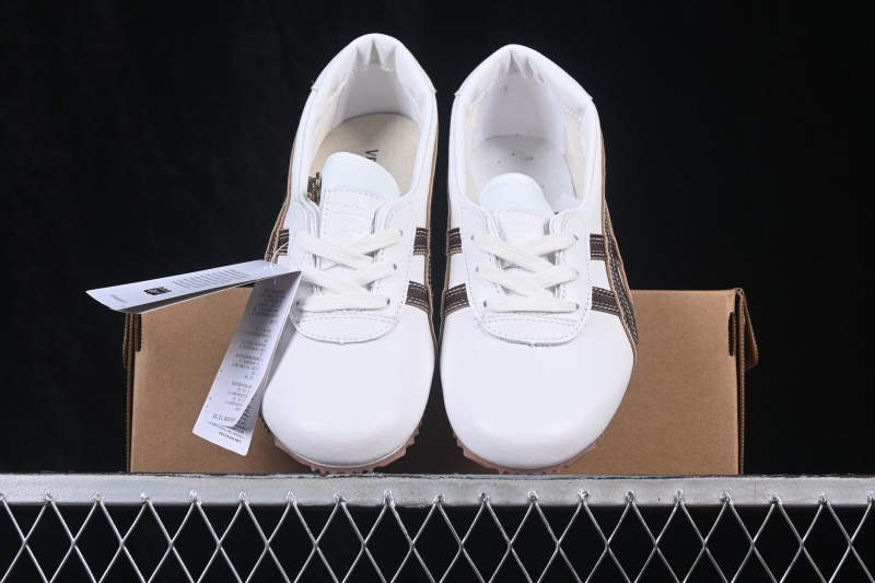Versace x Onitsuka Tiger Tai-Chi Sakura Lace-Up Flat Low-Top Casual Sneakers - G.C3