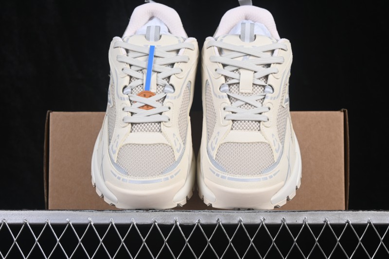 LV Tatic Runner Louis Vuitton Casual Running Shoes with Breathable Mesh and TPU Sole - Apricot