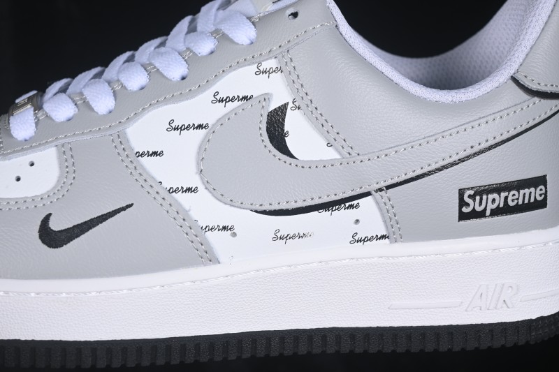 Nike Air Force 1'07 Low Basketball Shoes with Full-Length Air Cushion - BV1858-018