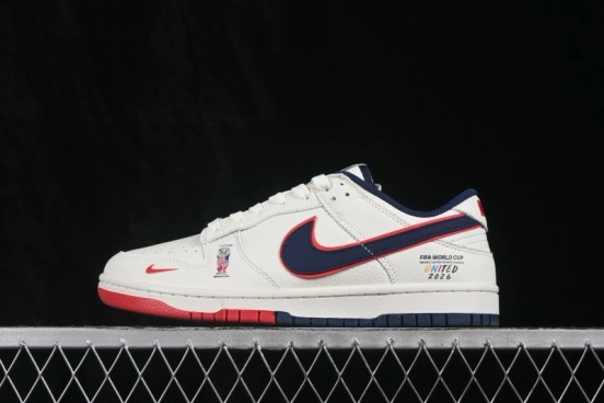 Nike SB Dunk Low World Cup Theme Premium Custom Low-Top Skateboarding Shoes - NH0601-497