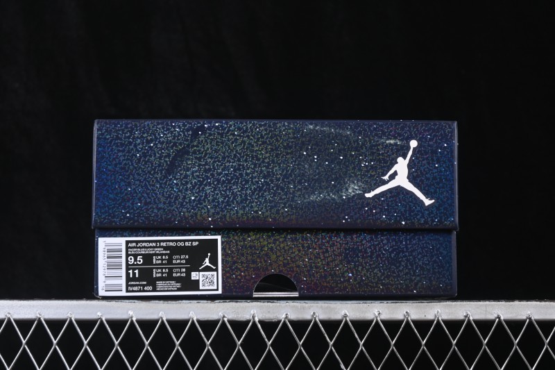 Air Jordan 3 OG Brasil AJ3 Brazilian Football Team - IV4871-400