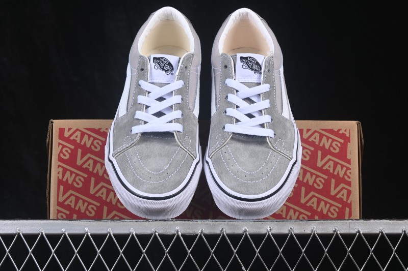 Vans SK8-Low Side Stripe Low-Top Pro Skate Shoes Grey - VN0A4UUKIYP