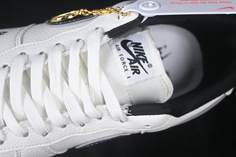 Nike Air Force 1 '07 Low Retro Casual Sneakers with Full-Length Air Cushion - WY0655-117