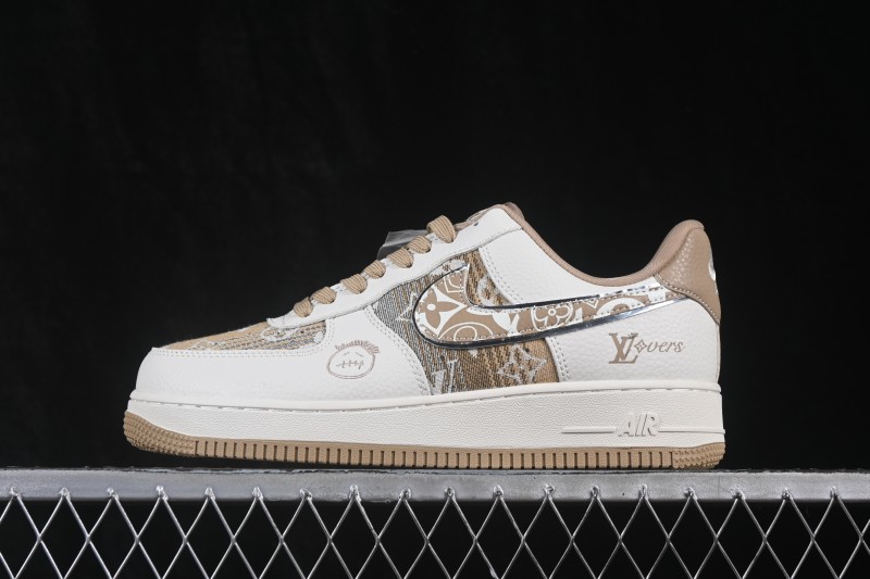 Nike Air Force 1 '07 Low Casual Sneakers with Full-Length Air Cushion - DW8806-031