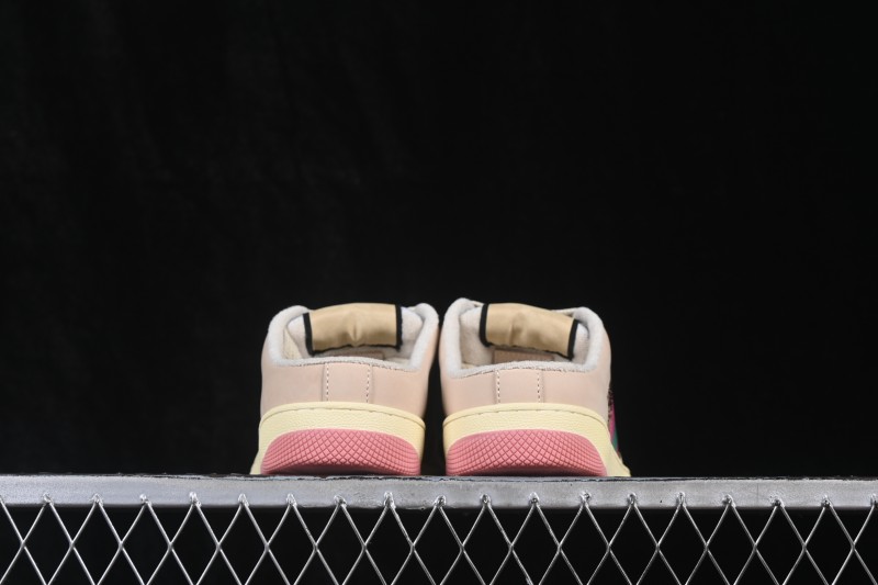 Gucci Screener Sneaker Pearlescent GG Pattern Flat Mule - 0YIA05380