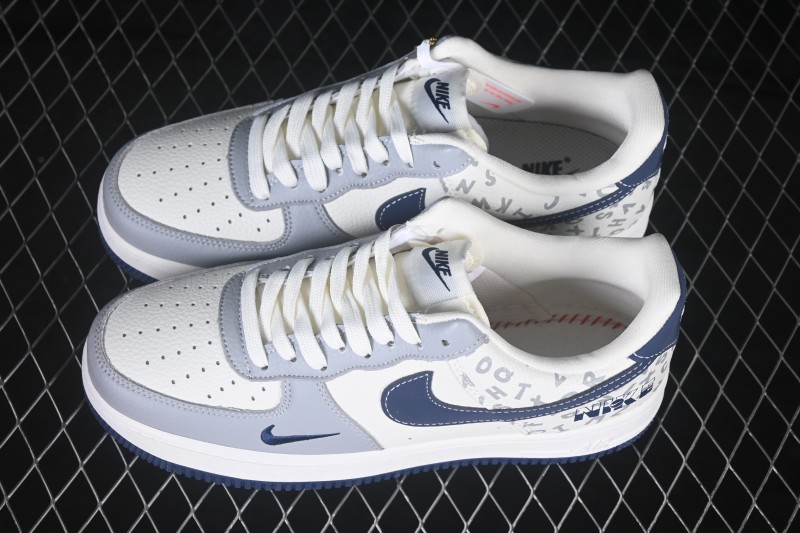 Nike Air Force 1 '07 Low Casual Skateboarding Shoes with Full-Length Air Cushion - WY0655-115