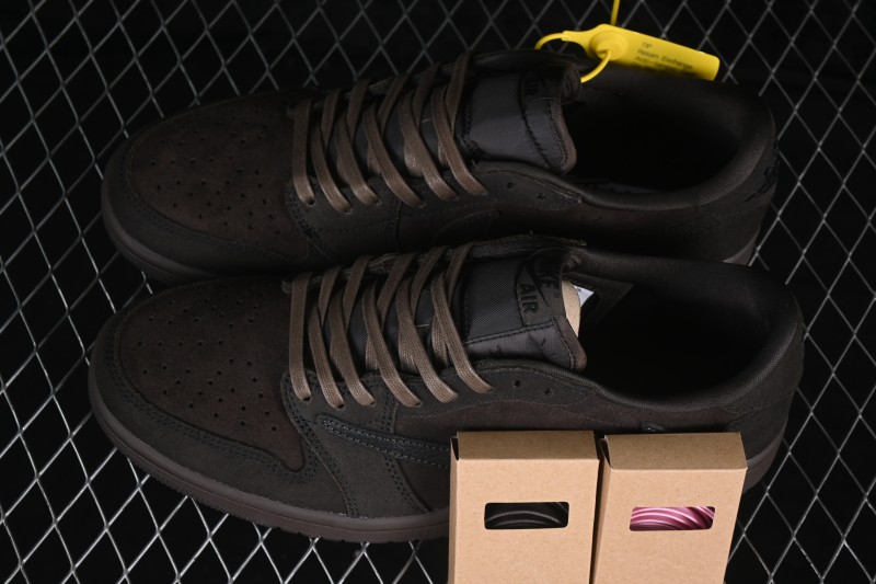 Nike Travis Scott x Air Jordan 1 Low OG Sneakers - DM7866-202