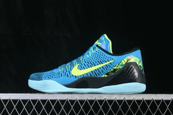 Nike Kobe 9 Elite Low Protro Basketball Shoes with Flyknit Upper and React Cushioning - IO3673-400