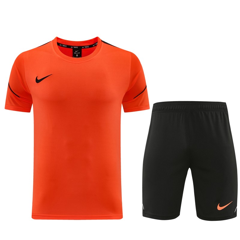 26/27 Nike 10  Orange Short Sleeve+Soccer Shorts