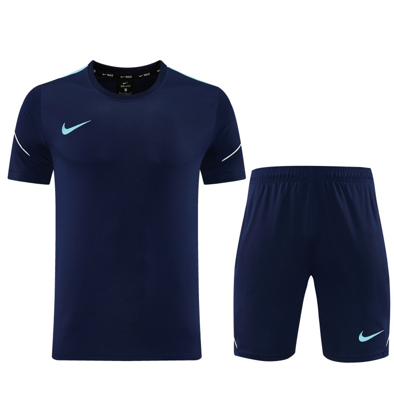 26/27 Nike 10 Royal Blue Short Sleeve+Soccer Shorts