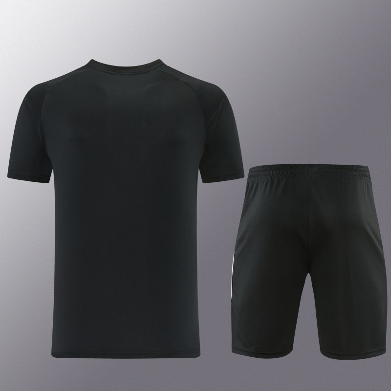 26/27 Nike 10  Black Short Sleeve+Soccer Shorts