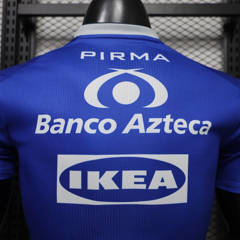 Player Version 26/27 Club Puebla Away Blue Jersey
