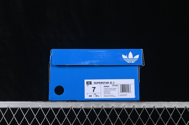 Adidas Originals Superstar II Shell Toe Casual Sneakers - JR9864