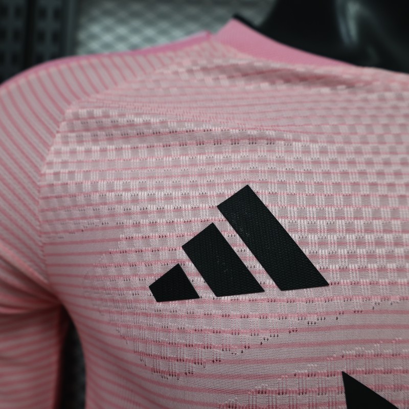 Player Version 26/27 Inter Miami CF Home Pink Long Sleeve Jersey