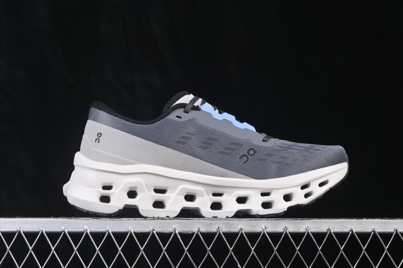 On Cloudmonster 3 Comfort Anti-Slip Wear-Resistant Cushioned Running Shoes - 3MG10054857 Rock Silver