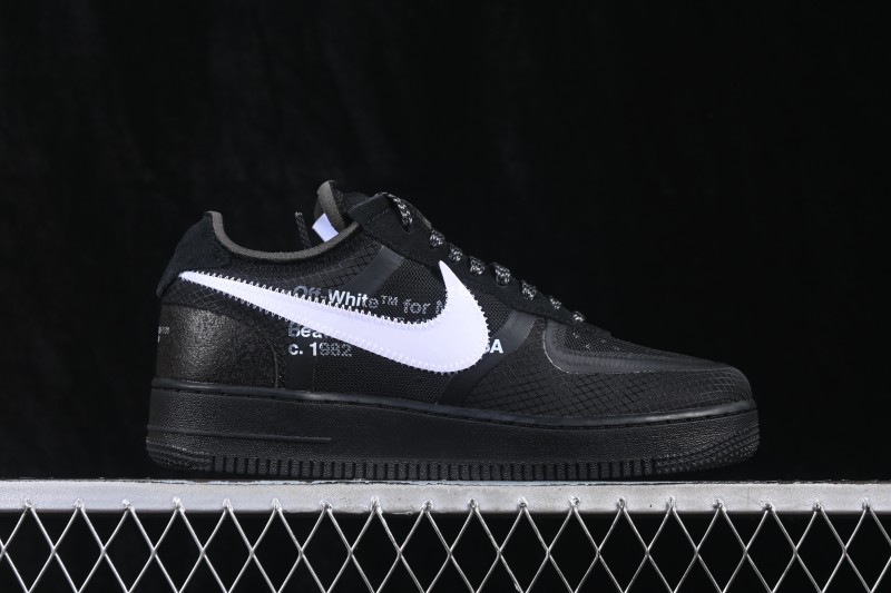 Nike Air Force 1 Low Off-White Black Transparent - AO4606-001