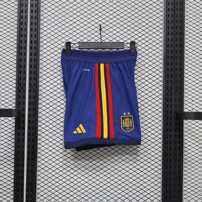 Player Version 26/27 Spain Home 2 Stars Blue Shorts