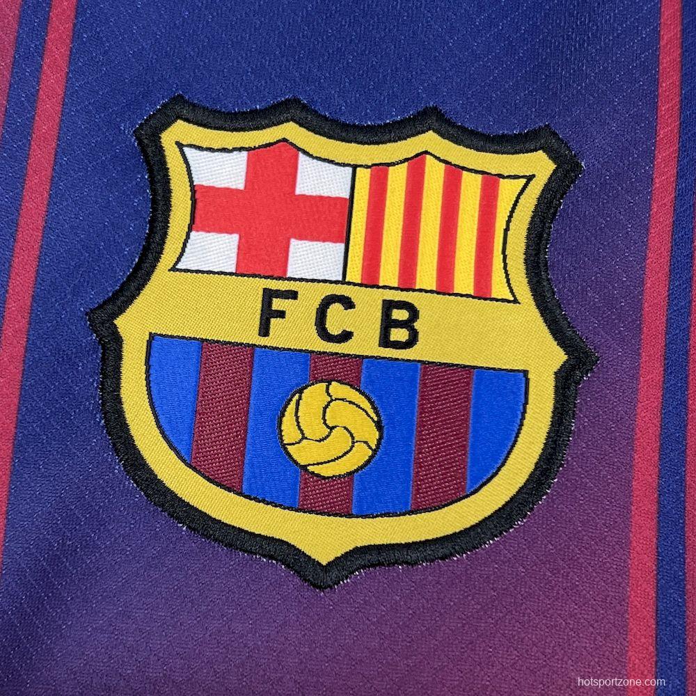 2025/26 Mens Barcelon X Ed Sheeran Home Jersey