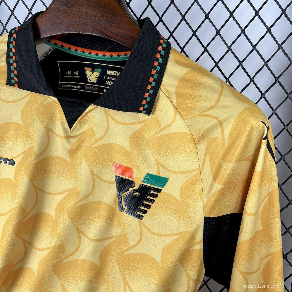 2025/26 Mens Venezia FC Goalkeeper Long Sleeve Jersey