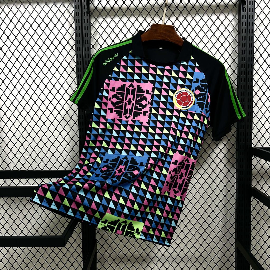 1990 Retro Colombia Goalkeeper Jersey