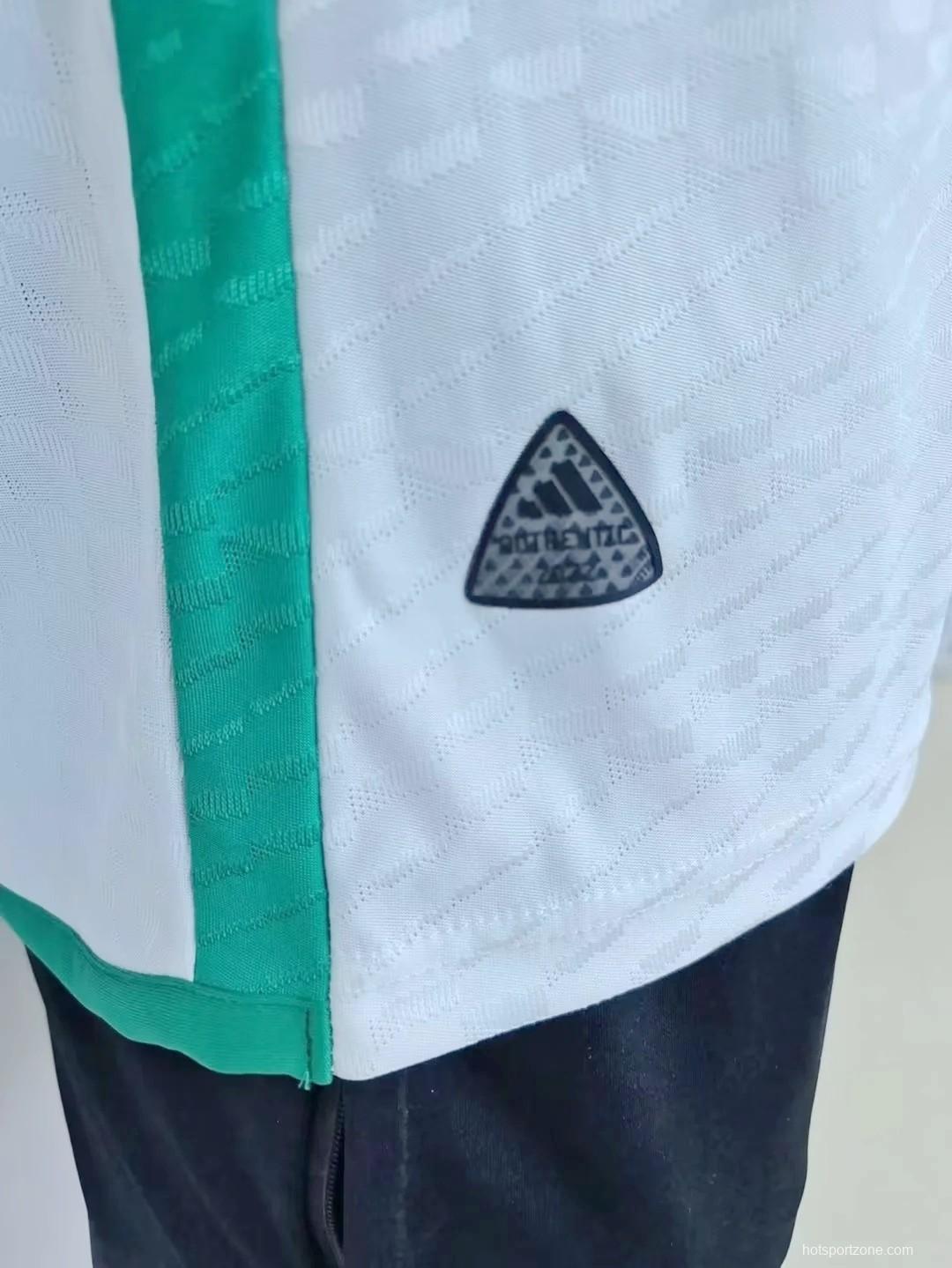 Player Version 2022 Algeria Home Jersey