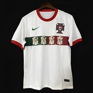 2023 Portugal Ronaldo Speical White Jersey