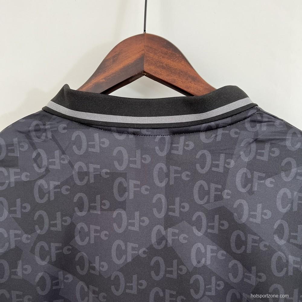 Retro Chelsea 1990 Black Special Black Out Jersey