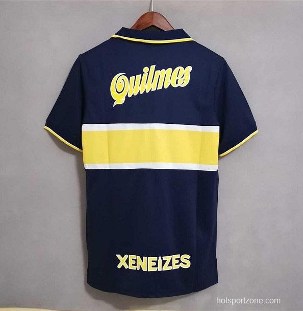 Retro 96/97 Boca Juniors Home Soccer Jersey