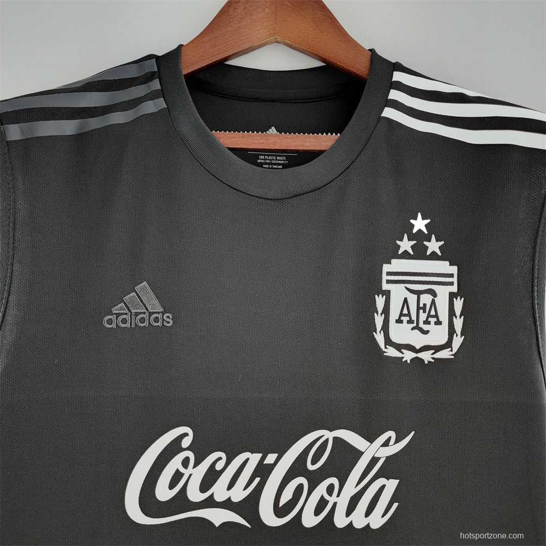 2022 Argentina Vest Training Jersey Black