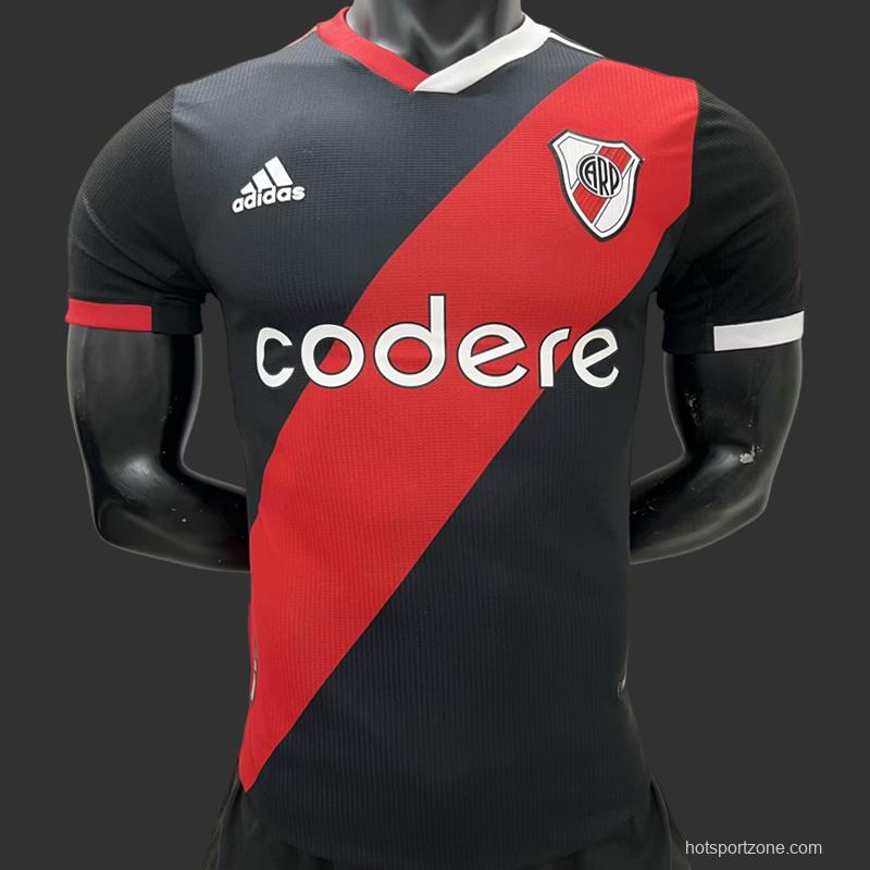 Player Version 23/24 River Plate Third Black Jersey